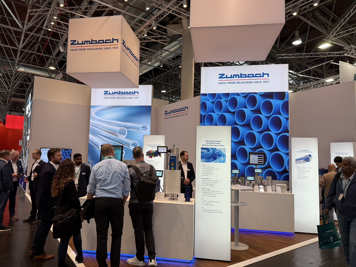 ZUMBACH ELECTRONIC auf der K 2025 - Präzision trifft Innovation in der Extrusions-Messtechnik